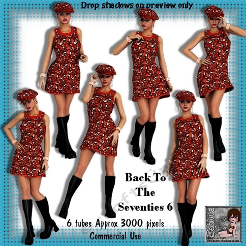 6 Back To The Seventies Poser Tubes 6