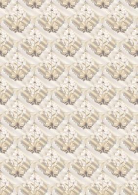 Coffee and Cream Flower Vellum