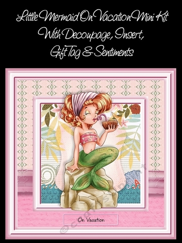 Little Mermaid On Vacation Mini Kit