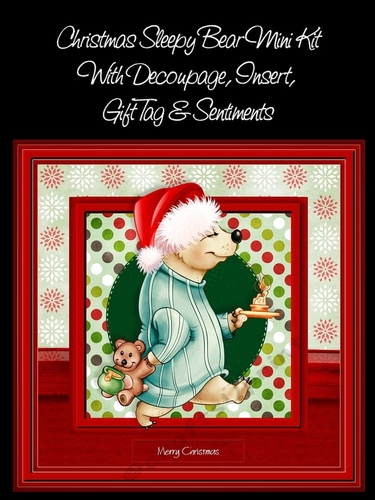 Christmas Sleepy Bear Mini Kit
