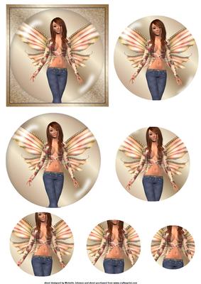 Globe Fairy Topper with Circle Pyramage