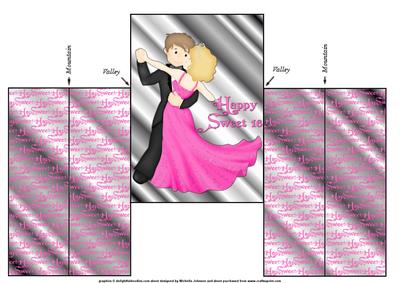 Sweet 16 Castle Card Sheet 1