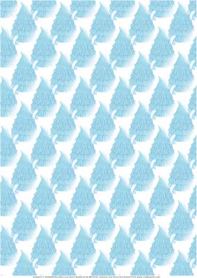 Blue Party Dress Vellum