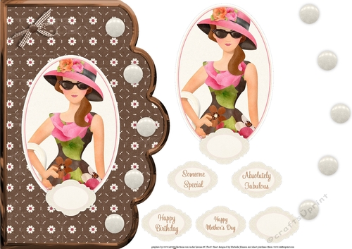 Absolutely Fabulous Scallope Edge Curve Card 3