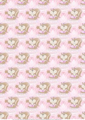 Cute Squirrel with a Birthday Cake Vellum