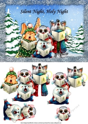 Animal Choir Card Front