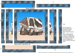 Dump Truck Spiral Edge Stacker