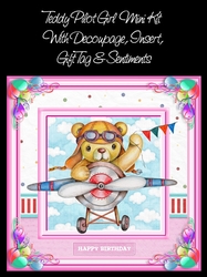 Teddy Pilot (Girl) Mini Kit