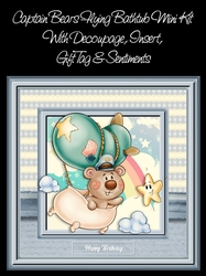 Captain Bears Flying Bathtub Mini Kit