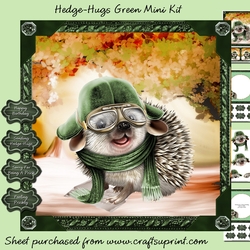Hedge-Hugs Green (Multi-Use Humorous And Regular) Mini Kit
