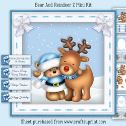 Bear And Reindeer Mini Kit 2