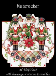 Nutcracker 3D Shelf Card with Card Box