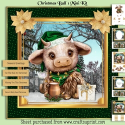 Christmas Bull 1 Mini Kit