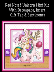 Red Nosed Unicorn Mini Kit