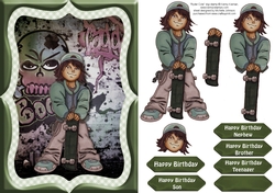 Ryder Cole Skateboarder Card Front 4