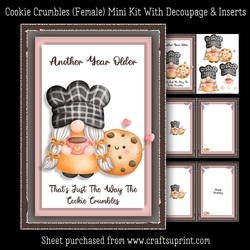 Cookie Crumbles Female Mini Kit