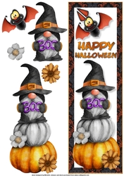 Halloween Gnome 1 Large DL Card