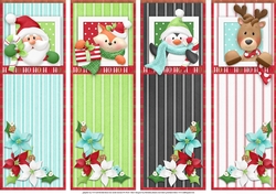 Christmas Critters Bookmarks