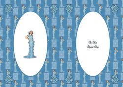 Art Deco in Blue Insert
