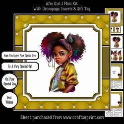 Afro Girl Mini Kit 1