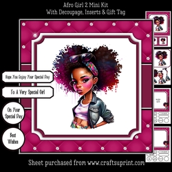 Afro Girl Mini Kit 2