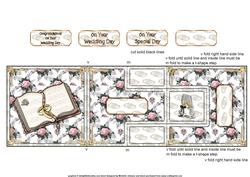 Wedding Bible T-step Tri Fold