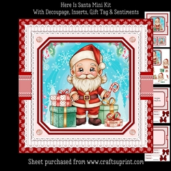 Here Is Santa Mini Kit