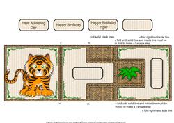 Roaring Day Tiger 1 T-step Tri Fold