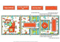 Jack in the Box T-step Tri Fold