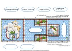 Lazy Days of Christmas T-step Tri Fold