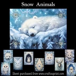 Snow Animals (Winter Birthday or Christmas)