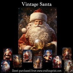 Vintage Santa