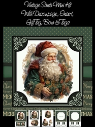 Vintage Santa Mini Kit