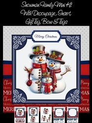 Snowman Family Mini Kit