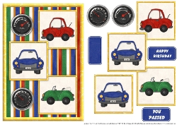 Image of cup66780_376 - Car Three Square Quick Card