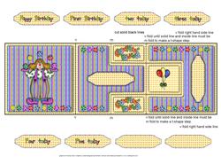 Clownin Around Ages 1-5 T-step Tri Fold