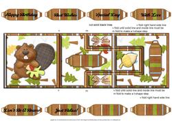 Don't Be a Beaver T-step Tri Fold