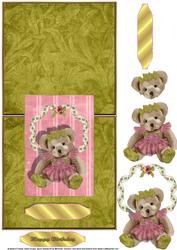 Birthday Bear Over the Edge Card
