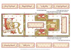 Ur So Sweet Gingerbread T-step Tri Fold