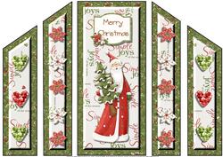 Santas Simple Joys at Christmas Theatre Fold Card