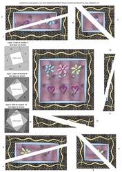 Pretty Flowers Spiral Edge Stacker