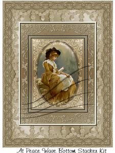 At Peace Wave Bottom Stacker Card Kit