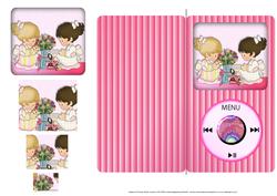 Best Friends Mp4 Shaped Card with Pyramage