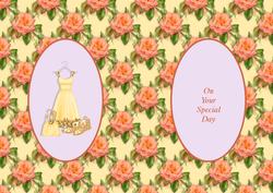 Summer Dress Special Day Insert
