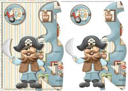Son It's a Pirates Life Over the Side Card