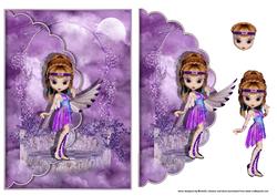 Cookie Goddess Scalloped Edge Card