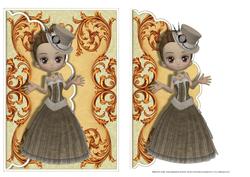 Showtime Victorian Cookie Scallope Edge Envelope Card