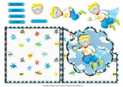 My Hero Scalloped Over the Edge Card