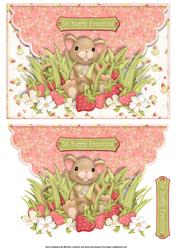 So Berry Precious Scalloped Edge Envelope Card