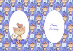 Cat and Mouse Best Friends Insert